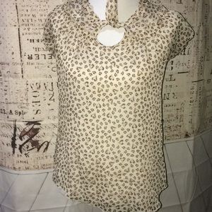 Lavish Maternity S Short Sleeve cheetah print